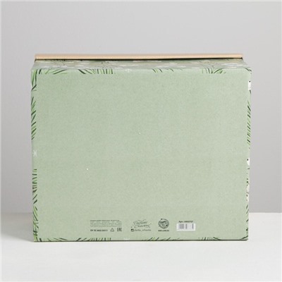 Складная коробка «Тепла и уюта», 31,2 × 25,6 × 16,1 см