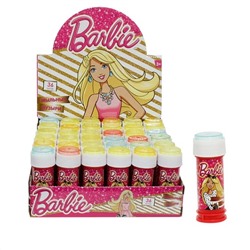 1Toy Мыльные пузыри Т58660 Barbie 50мл, в д/б цена за шт., уп-36шт