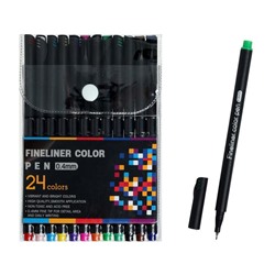 Набор маркеров профессиональных 24 цвета 0,4мм
