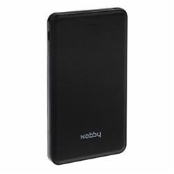 Внешний аккумулятор Nobby Li-pol 04, USB, 5000 мАч, 1 A, черный