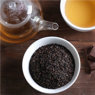 Набор: чёрный чай 25 г, термостакан 400 мл "Зима"