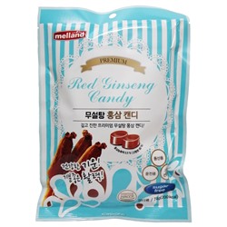 Карамель без сахара со вкусом красного корейского женьшеня Premium Melland, Корея, 74 г
