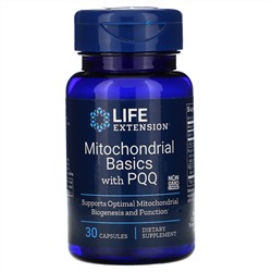 Life Extension, Mitochondrial Basics с PQQ, 30 капсул