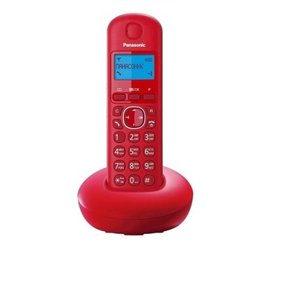 Телефон Panasonic KX-TGB210 RUR DECT АОН, 1 трубка, монофония, монохромный