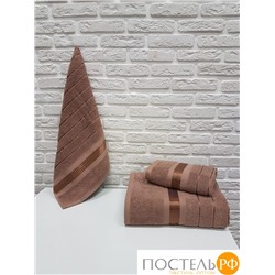 P178 70X140 Полотенце Nusa махровое Elegans 70X140 (500гр) коричневый