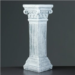 Колонна "Античная малая" серый камень 18х18х56см