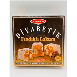 Лукум Диабетический с фундуком «Diyet Fandakli Lokum» 20 шт в кор. 250г
