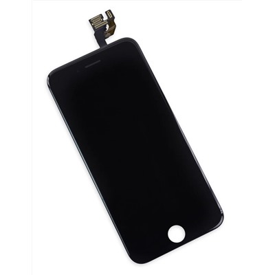 Дисплей для iPhone 6S Plus в сборе с проклейкой (черный) ориг 100