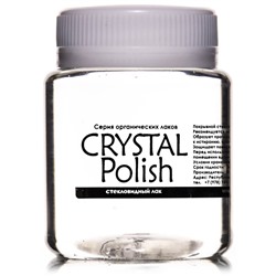 Лак стекловидный глянцевый 80 мл LUXART CrystalPolish, спиртовая основа, не липкий