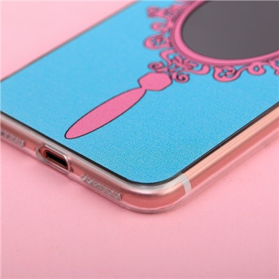 Чехол для телефона iPhone 7 с зеркальным эффектом «Излучай красоту», 6.5 × 14 см