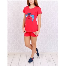 Костюм подростковый (шорты и футболка) арт. 520453