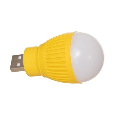 Ночник "Лампочка" LED USB МИКС 3,5х3,5х6,5 см