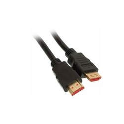 Кабель аудио-видео Buro BHP, HDMI (m), HDMI (m), 1.5 м, позолоченные контакты, черный