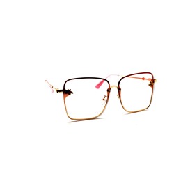 Женские очки 2020-n - 1863 квадрат розовый