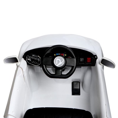 Электромобиль Spyder, с радиоуправлением, цвет белый