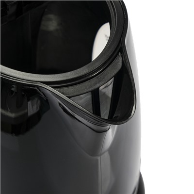 Чайник электрический Eurostek EEK-2203, пластик, 1.8 л, 2200 Вт, чёрный
