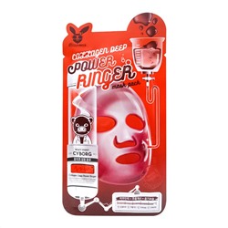 Elizavecca Тканевая маска для лица с коллагеном, COLLAGEN DEEP POWER RINGER MASK PACK 23 мл.