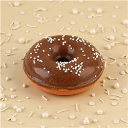Бурлящий пончик «Шоколадный брауни», 130 г