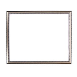 Рама для картин (зеркал) 40 х 50 х 2.8 см, пластиковая, Calligrata, серебро