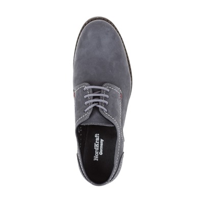 Туфли мужские, цвет серый, размер 42