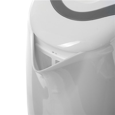 Чайник электрический Centek CT-0040, пластик, 1.8 л, 2200 Вт, подсветка, белый