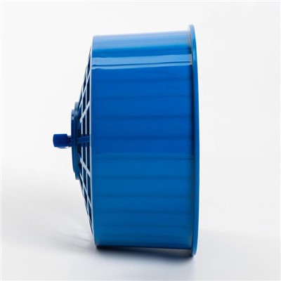 Колесо для грызунов пластиковое, без подставки, 14,5 см, синее
