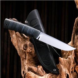 Нож охотничий «Старинный Тифлис» Н14, ст. ЭИ107, рукоять текстолит, кожа , 14 см