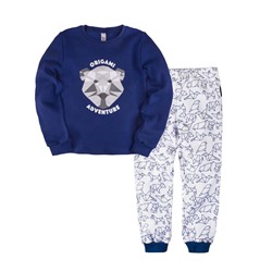 Пижама джемпер+брюки Оригами для мальчика