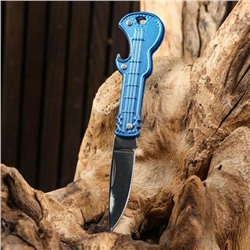 Нож складной "Гитара", цвет микс 12см, клинок 4,5см