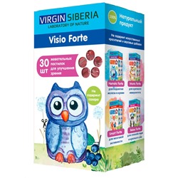Витаминизированный мармелад для детей Visio Forte для улучшения зрения Virgin Siberia 150 гр.