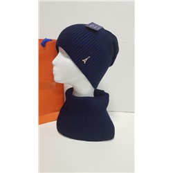 Комплект женский вязаный: шапка и снуд (free size) арт. 776048