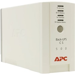 Источник бесперебойного питания APC Back-UPS BK500EI, 300 Вт, 500 ВА, бежевый