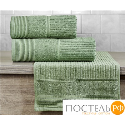 4507014-22 Махровое полотенце Вита70х140 зеленый