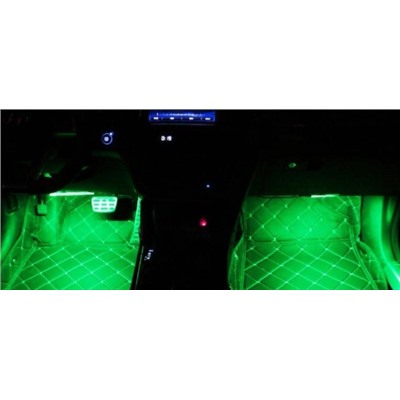 LED подсветка в автомобиль 2 линейки * 2/12 светодиодов