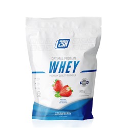 Протеин сывороточный со вкусом клубники Whey Optimal Protein strawberry 2SN 900 гр.