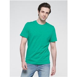 Фуфайка (футболка) мужская 201-13004/6; ХБ18-5642 изумруд