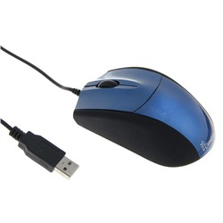 Мышь Smartbuy 325, проводная, оптическая, 1000 dpi, провод 1.5 м, USB, синяя