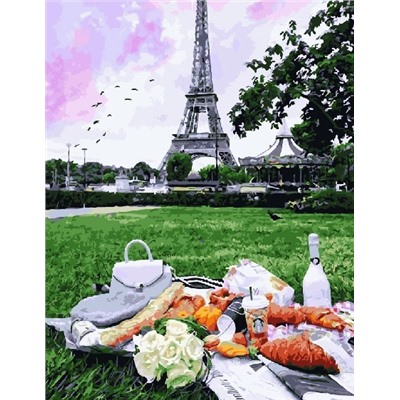 Картина по номерам 40х50 - Французский пикник