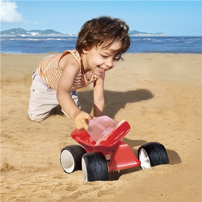 Машинка игрушка для песка «Багги в Дюнах», красная