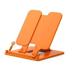 Подставка для книг пластик ErichKrause "Neon Solid" оранжевая 53530