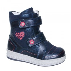 Ботинки El Tempo дерби для девочки 30665-13 синий