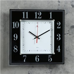 Часы настенные, серия: Классика, "Черно-белая классика", 36х36 см микс