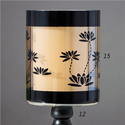 Настольная лампа "Сальвия" 1хG4 20Вт черный 12х12х24,5 см