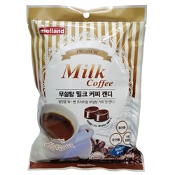 Карамель без сахара Кофе с молоком Premium Melland, Корея, 92 г