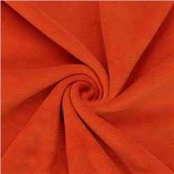 Ткань на отрез велюр цвет оранжевый