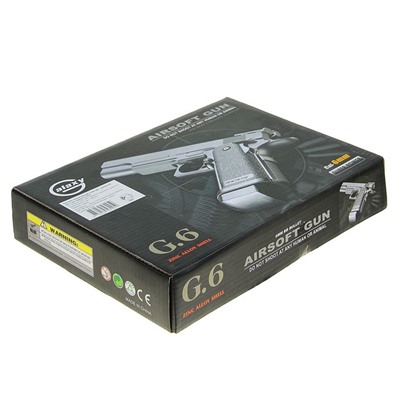 Пистолет пружинный Galaxy Colt 11PD G.6
