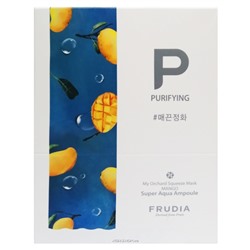 Смягчающая маска для лица с манго Frudia, Корея, 10 шт*20 мл Акция