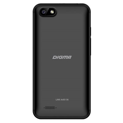 Смартфон Digma LINX A453 Black, 8Gb 2sim, 4.5" TN, 854х480, 5Mp, черный