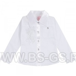 Блуза-рубашка Tian jin “Цветы” для девочки