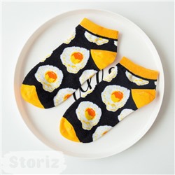 Мини-носочки "Fried eggs" р.38-40